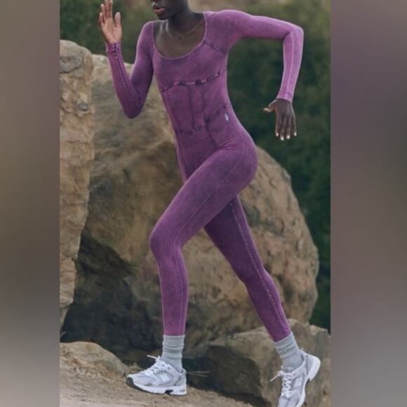 NWT Free People Good Karma Corset Long Sleeve Onesie - Picture 7 of 9